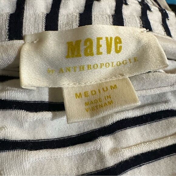 Anthropologies Maeve Paladino Striped Dress Size Medium - Picture 13 of 13